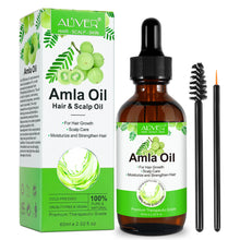 Load image into Gallery viewer, Aliver Amla Hair &amp; Scalp Oil 100% Pure Cold-Pressed Amla Oil for Hair Growth
