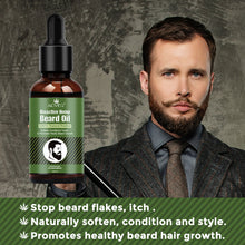 Load image into Gallery viewer, Aliver Bioactive Hemp Oil 30ml 100% Natural Cruelty-Free Mustache Growth Men&#39;s Hemp Beard Oil
