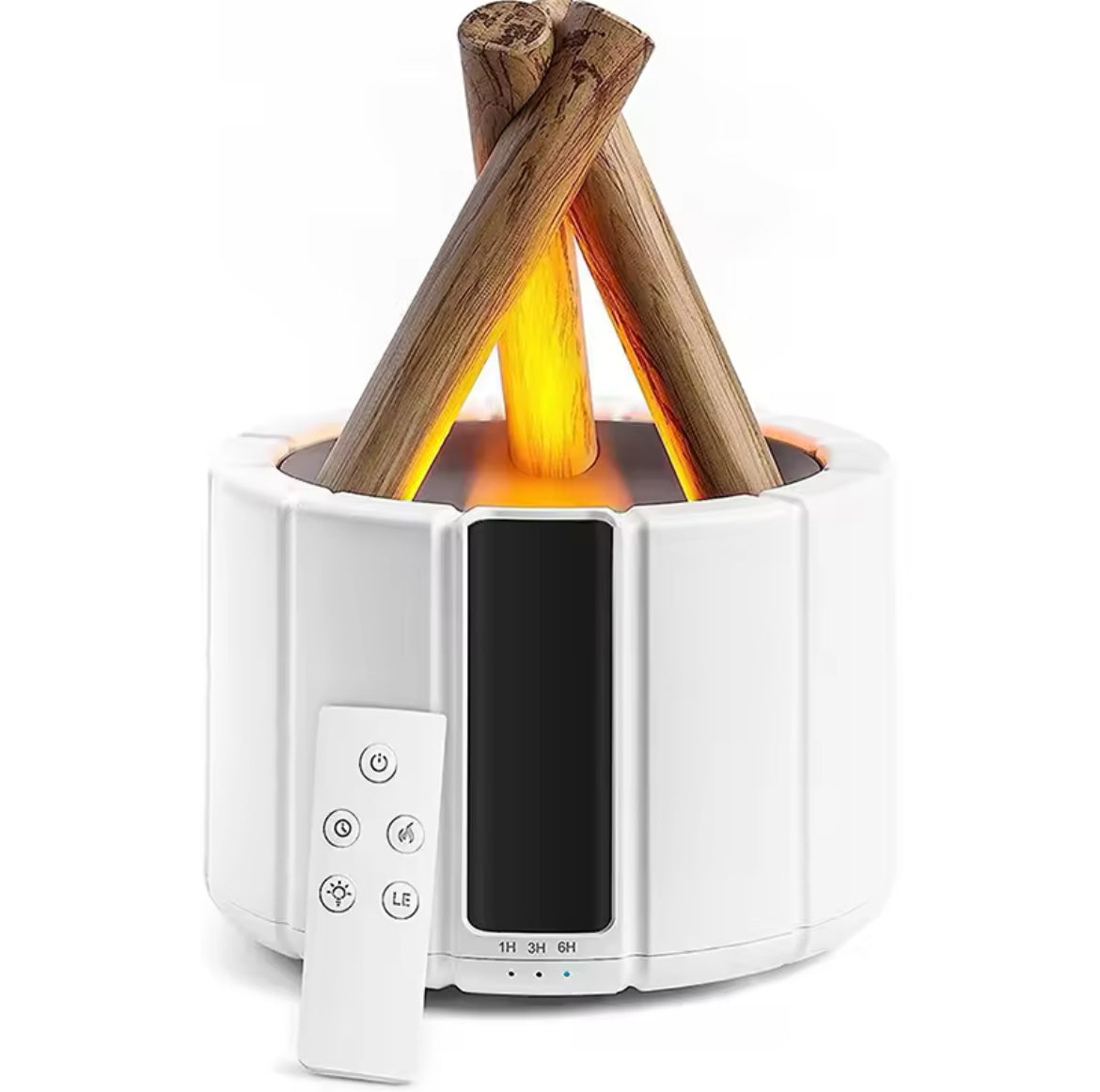 Kinscoter Simulated Flame Bonfire  Aroma Diffuser Campfire Ultrasonic Cool Mist Humidifier