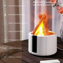 Load image into Gallery viewer, Kinscoter Simulated Flame Bonfire  Aroma Diffuser Campfire Ultrasonic Cool Mist Humidifier
