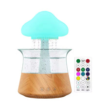 Load image into Gallery viewer, Rain Cloud Humidifier Diffuser with Aromatherapy &amp; Soothing Rain Sounds | LED Night Light
