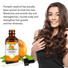 Load image into Gallery viewer, Aliver Pumpkin Seed Oil 100% Pure Cold Pressed  – The Ultimate Solution for Hair Growth &amp; Skin Hydration
