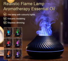 Load image into Gallery viewer, Kinscoter Volcanic Aroma Diffuser Essential Oil Lamp – USB Portable Air Humidifier (130ml)
