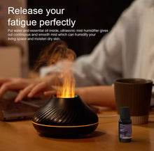 Load image into Gallery viewer, Kinscoter Volcanic Aroma Diffuser Essential Oil Lamp – USB Portable Air Humidifier (130ml)
