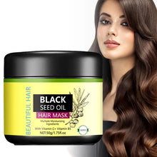 Load image into Gallery viewer, Black Seed Oil Hair Mask - Deep Moisturizing &amp; Repair Treatment Cream
