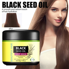 Load image into Gallery viewer, Black Seed Oil Hair Mask - Deep Moisturizing &amp; Repair Treatment Cream
