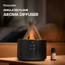 Load image into Gallery viewer, Kinscoter Simulated Flame Bonfire  Aroma Diffuser Campfire Ultrasonic Cool Mist Humidifier
