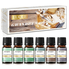 Load image into Gallery viewer, Grandpa&#39;s Woodshop Fragrance Oil Gift Set – Elevate Your Space with Cozy Vibes
