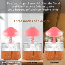 Load image into Gallery viewer, Rain Cloud Humidifier Relax Diffuser – Ultimate Aromatherapy &amp; Sleep Aid
