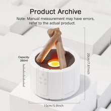 Load image into Gallery viewer, Kinscoter Simulated Flame Bonfire  Aroma Diffuser Campfire Ultrasonic Cool Mist Humidifier
