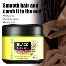 Load image into Gallery viewer, Black Seed Oil Hair Mask - Deep Moisturizing &amp; Repair Treatment Cream
