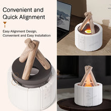 Load image into Gallery viewer, Kinscoter Simulated Flame Bonfire  Aroma Diffuser Campfire Ultrasonic Cool Mist Humidifier
