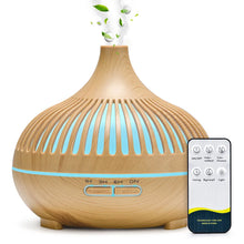 Load image into Gallery viewer, LED Aromatherapy Essential Oil Diffuser – Ultrasonic Cool Mist Humidifier with Remote Control
