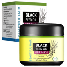 Load image into Gallery viewer, Black Seed Oil Hair Mask - Deep Moisturizing &amp; Repair Treatment Cream
