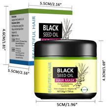 Load image into Gallery viewer, Black Seed Oil Hair Mask - Deep Moisturizing &amp; Repair Treatment Cream
