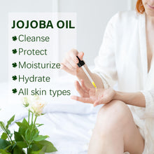 Load image into Gallery viewer, Aliver Jojoba Oil – 100% Pure Natural Cold-Pressed Hydration for Face Skin &amp; Hair
