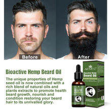 Load image into Gallery viewer, Aliver Bioactive Hemp Oil 30ml 100% Natural Cruelty-Free Mustache Growth Men&#39;s Hemp Beard Oil
