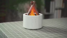 Load and play video in Gallery viewer, Kinscoter Simulated Flame Bonfire  Aroma Diffuser Campfire Ultrasonic Cool Mist Humidifier
